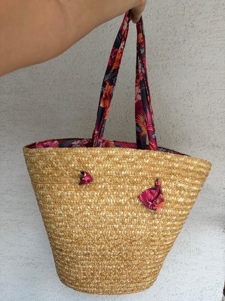Calzedonia boho velka plazova taska kabela kosik,