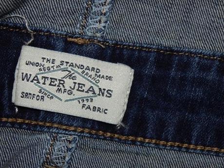 Kvalitné riflová sukňa na traky, xs