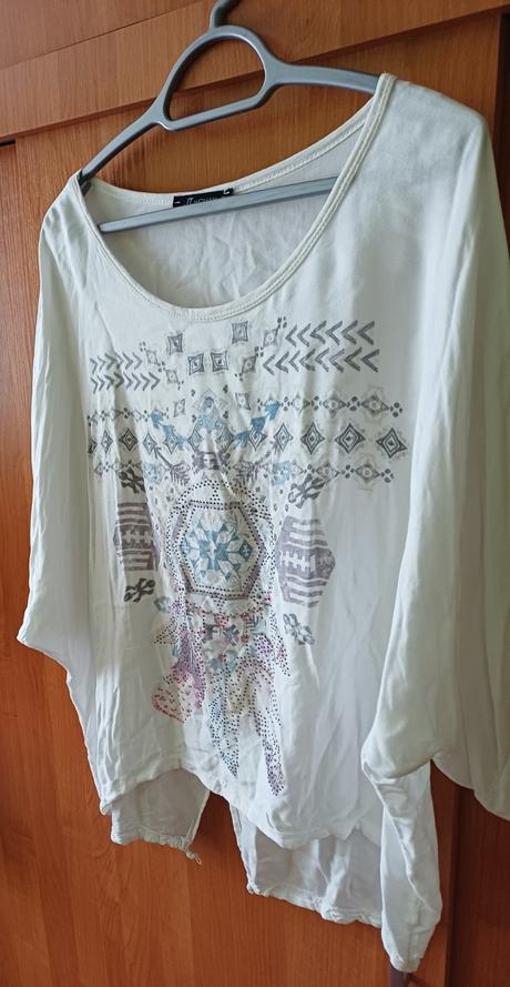 Damska biela tunika xl/xxl, xxl