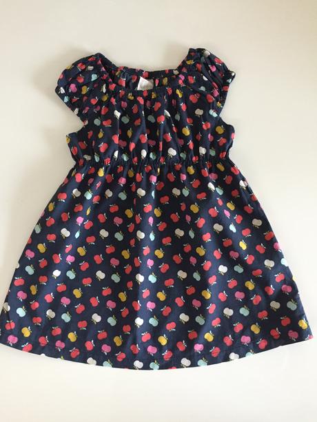 Letne saty s jablkami, h&m,80