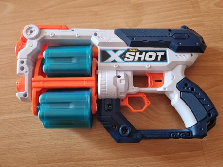 Detské pištole xshot na penové náboje,