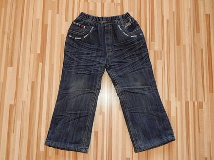 Zateplené rifle flísom , 104