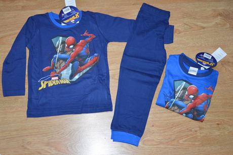 Detské bavlnené pyžamko spiderman pre chlapčeka, 92 - 134
