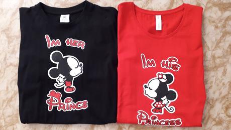 Mickey a minnie tričká, m