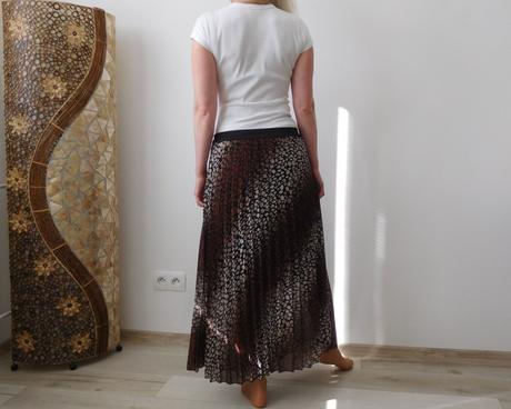 Plysovaný tyl suknička dlhá 90 cm,, 36