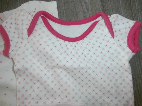 Balík 5ks body s krátkym rukávom, 50–62