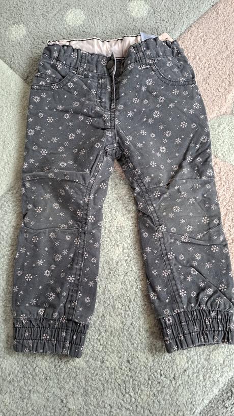 Zateplené nohavice, lupilu,86