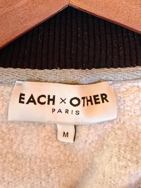 Each other paris štýlová, moderná mikina, m