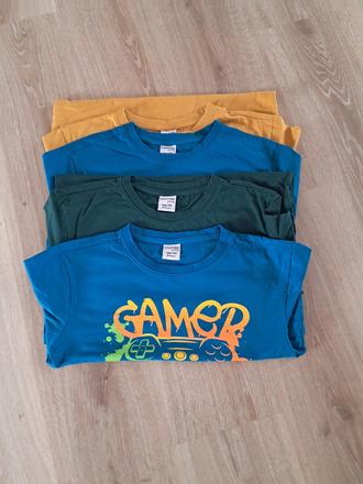 Tričká s dlhým rukávom 4 ks aj s poštou, chapter young,146