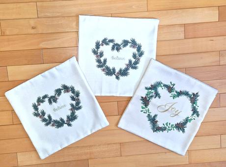 Vianočné obliečky na vankúš, 