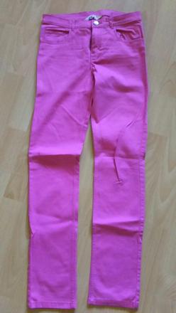 Ružové nohavice, h&m,164