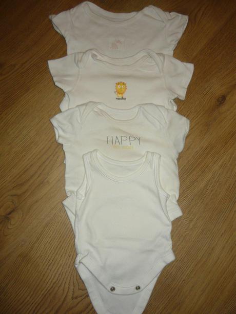 Body s krátkým rukávom -62/68, 62