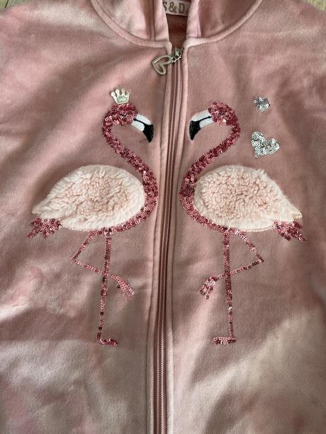 Zateplena mikina s trickom unicorn, 164