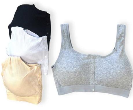 Dámska lambadova podprsenka so zapínaním vpredu, 75d - 120e