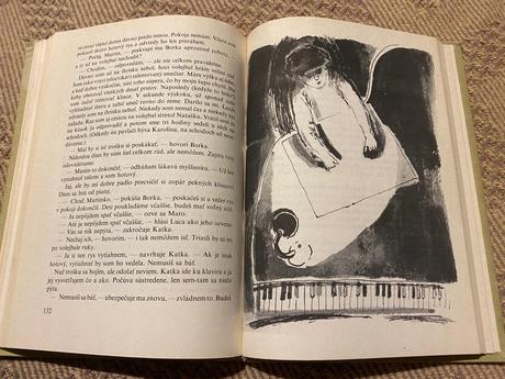 Stará retro kniha klára jarunková tiché búrky 1988, 