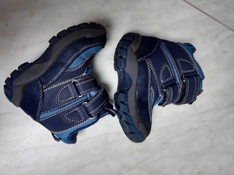 Topánky modré, tentex, vel. 23, 23