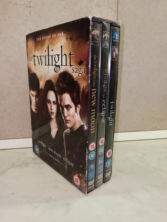 3x dvd the twilight saga the story so far, 