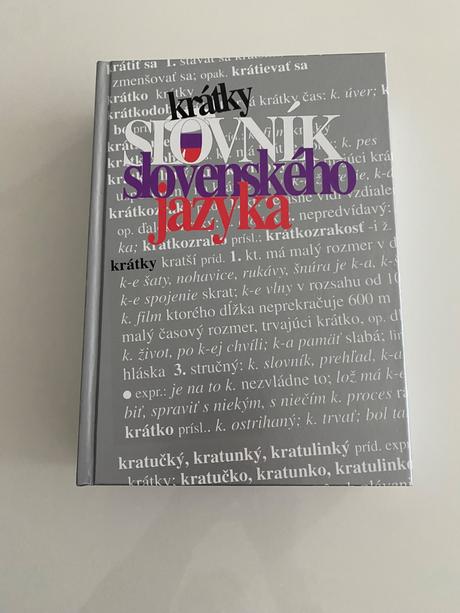 Krátky  slovník slovenského jazyka, 