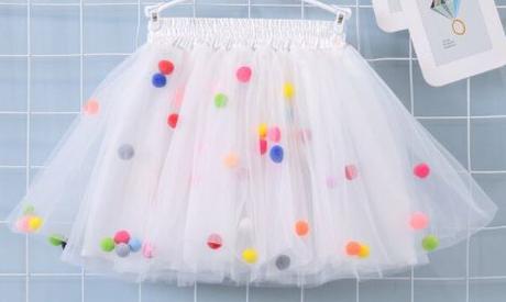 Tutu dolly sukna s popon gulockami rozne farby, <50 - 140
