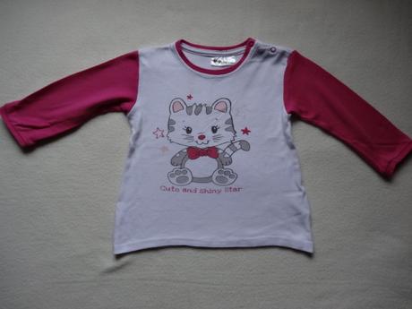 Bavlnené pyžamko s mačičkou, kik,86