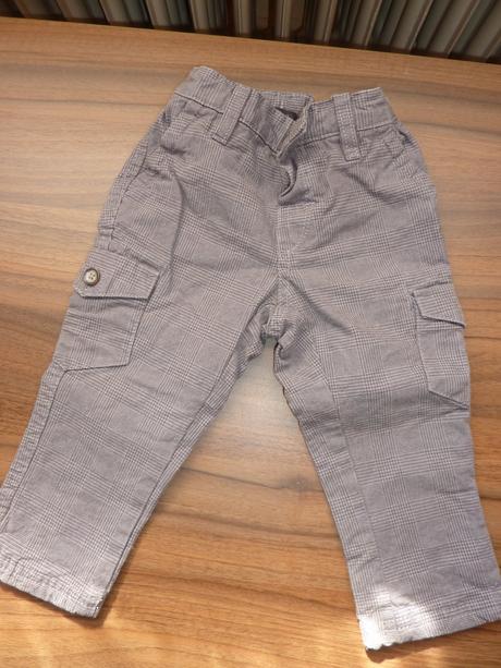 Zateplene karovane kapsace, h&m,80