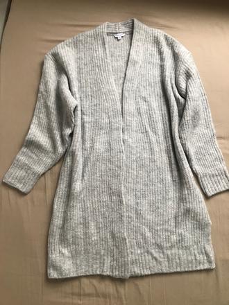 Dlhý sveter/kardigan nenosený, s