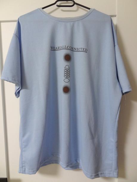 Dámske tričko modré, xl