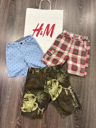 H&m letne chlapcenske kratasy č.92, h&m,92