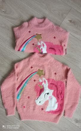 Svetre s jednorozcami, palomino,128