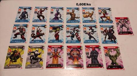 Kartičky mission arena iba vybalené, 