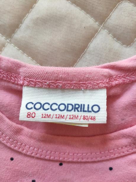 Tričká 2 ks, coccodrillo,80