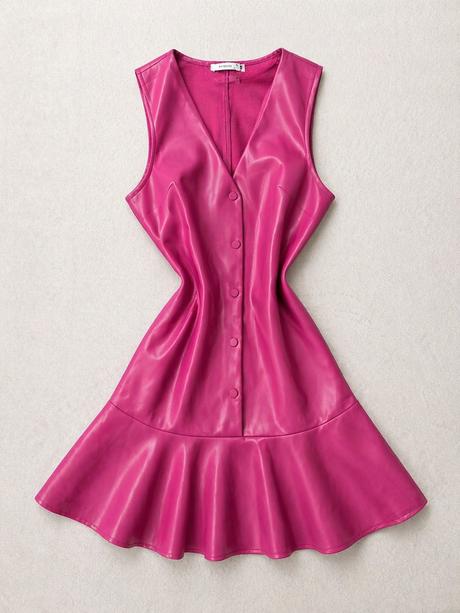 Koženkové šaty reserved, reserved,s