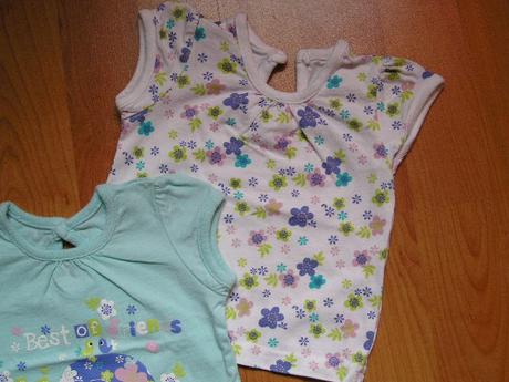 2x tričenká pre princeznú, 0-3m - cena spolu, cherokee,56