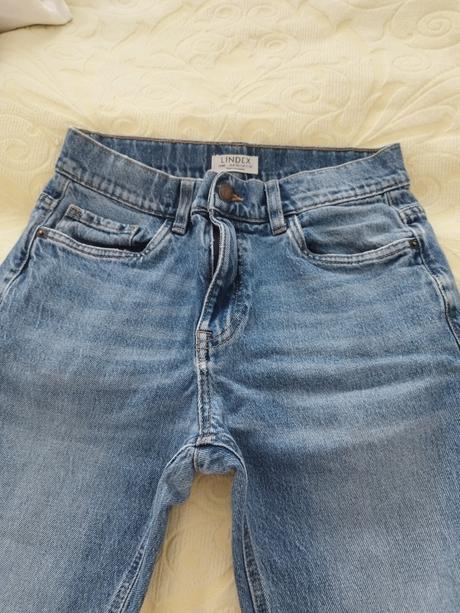 Dievčenské rifle s vyvýšenom pásom lindex, lindex,152