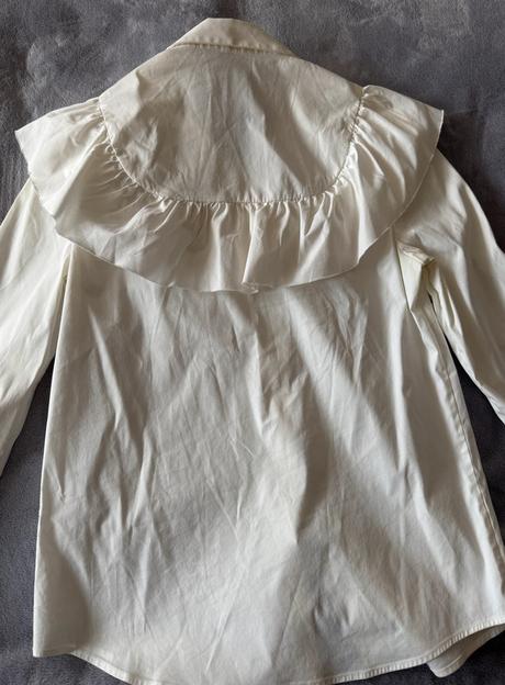 Red valentino košla s volánom, l