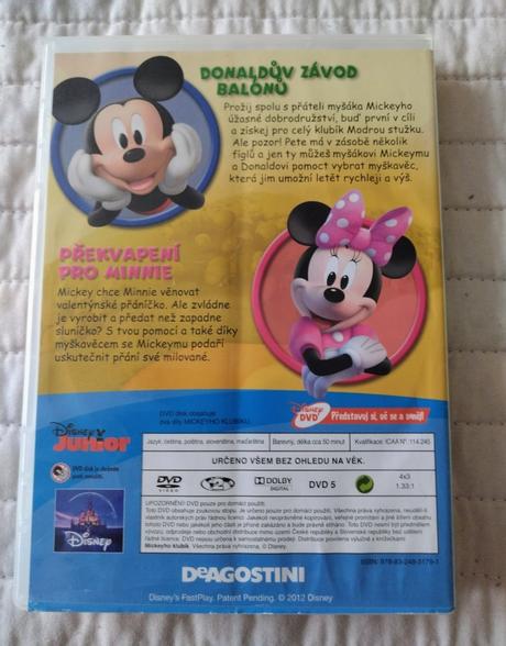 Dvd mickeyho klubík č.2, 