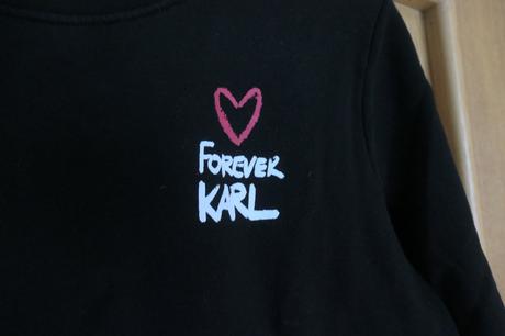 Karl lagerfeld original luxusna mikina m, m