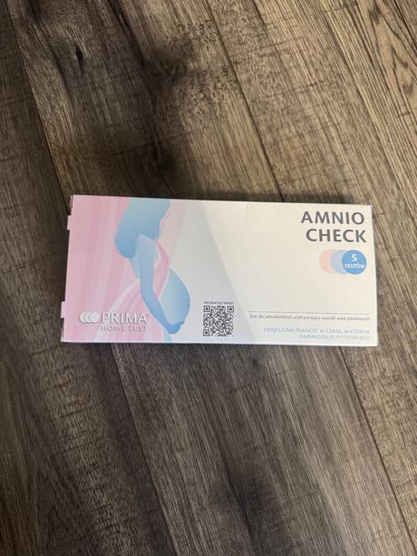 Amnio check vložky na detekciu úniku plodovej vod, 