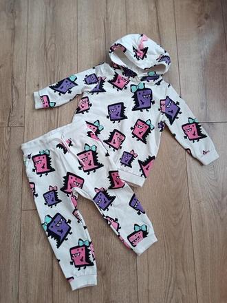 Tepláková súprava dievčatko 98, 98