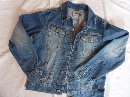 Riflová bunda hm, h&m,152