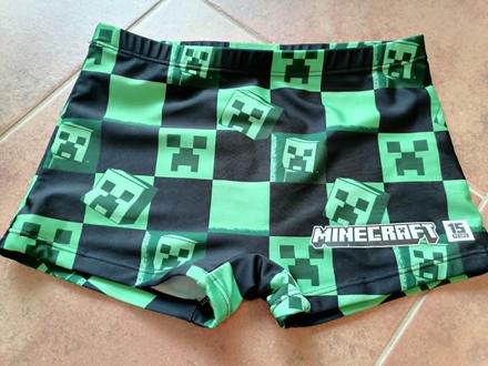 Plavky minecraft, veľ. 134/140, 134