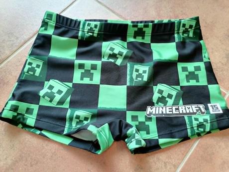 Plavky minecraft, veľ. 134/140, 134