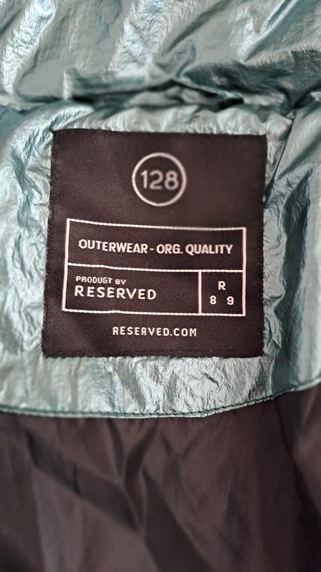 Prešívaná metalická bunda, reserved,128