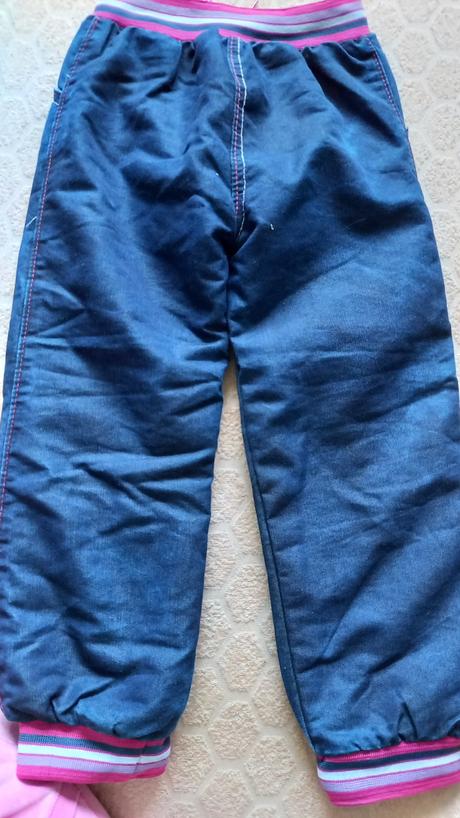 Vyteplené nohavice, 110