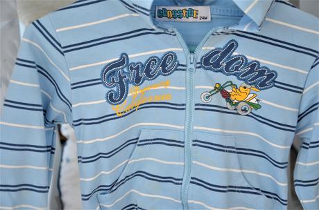 Bledomodrá mikina-92, 92