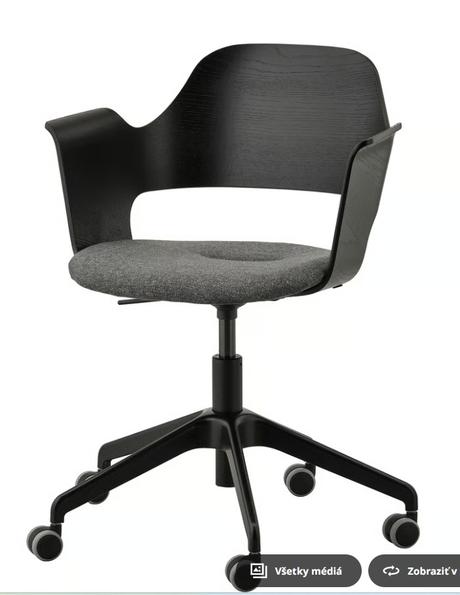 Ikea konferenčná stolička na kolieskac fjällberget,