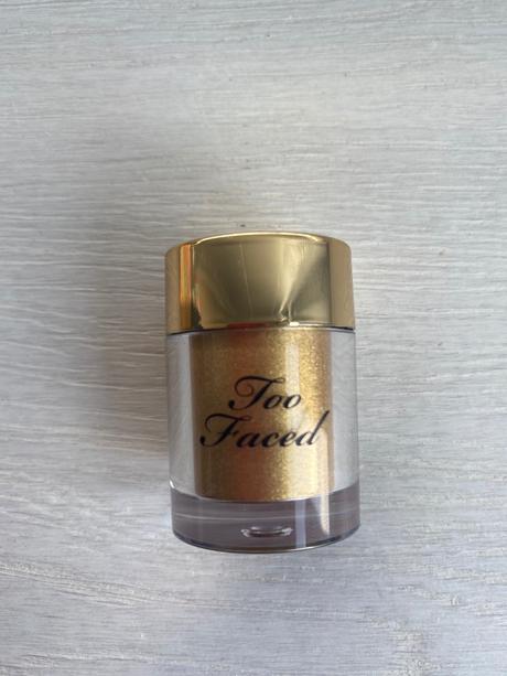 Too faced pure gold glitter, nový, 