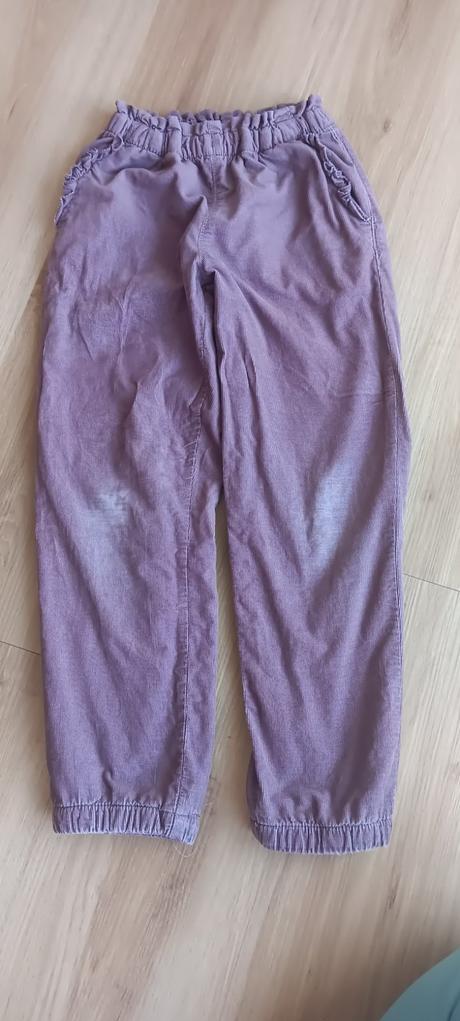 Zateplené menčestráky, lindex,128