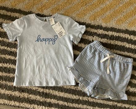 Letný komplet happy, h&m,92