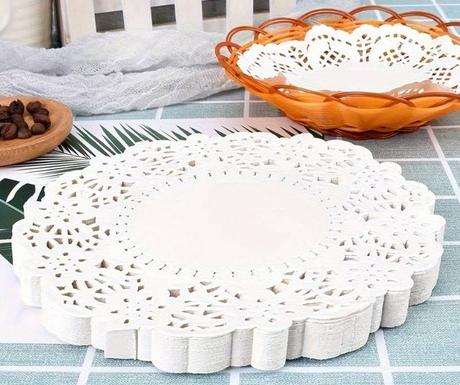 Papierové podložky priemer 14cm - 30ks,
